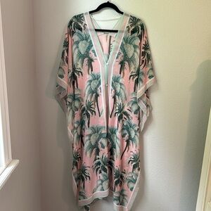H&M Palm Print Kaftan